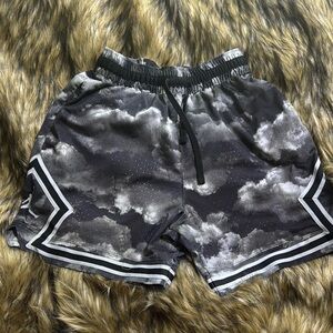Jordan YXL Cloud Print Athletic Shorts